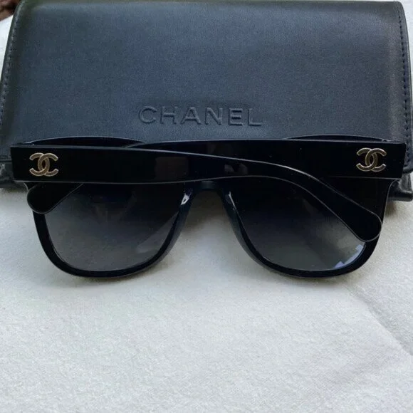 CHANEL Black Square 5380 Polarized Sunglasses - Picture 6 of 16